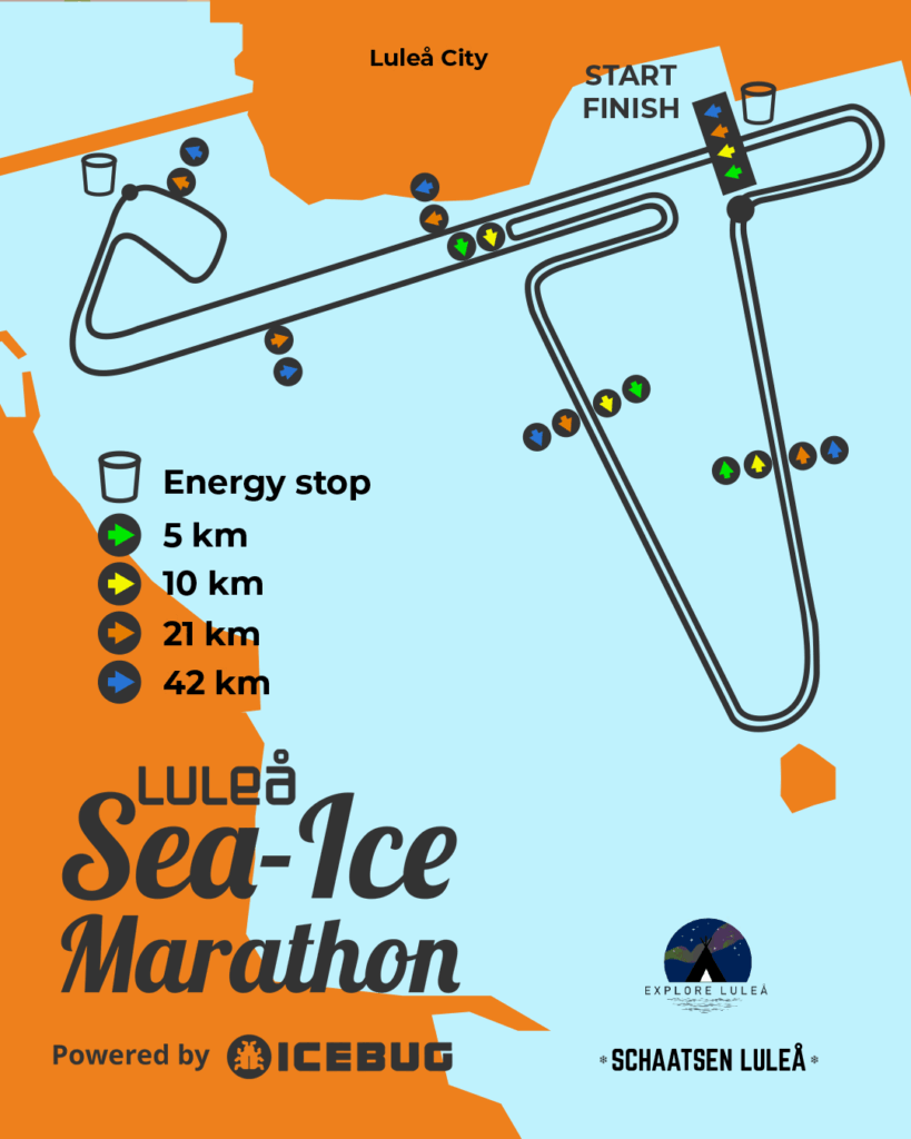 Marathon de glace de mer